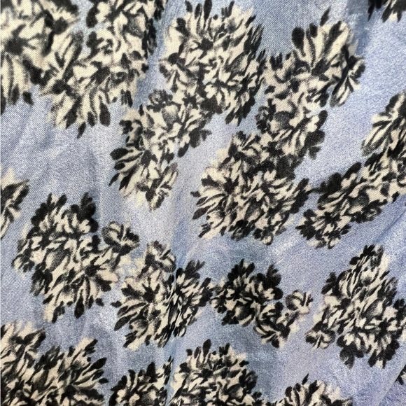 Blue Patterned Maxi Dress - Picture 8 of 8